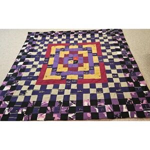 Handmade Crown Royal BAG QUEEN Sized Quilt - Double Sided - Top Quality - Unique